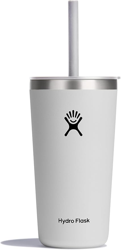 20 OZ All Around Tumbler Straw LID White