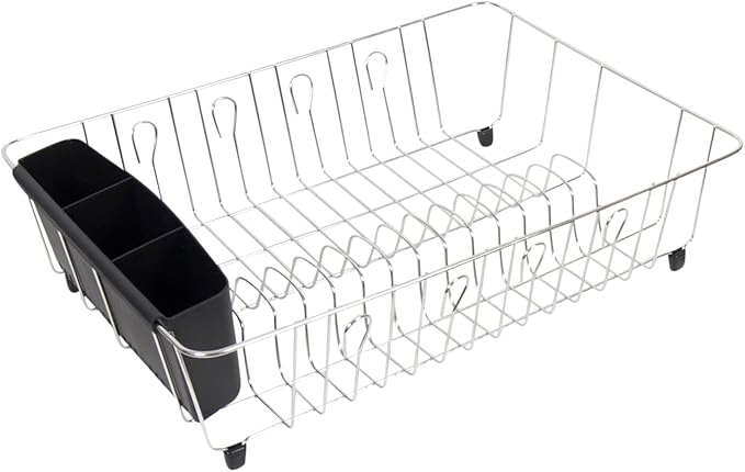 Rose Dish Rack - Stainless Steel - Never Rust