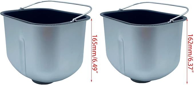 Bread Machine Accessory Bread Maker Parts Mixing Bread Bucket Inner Tank for Kitchen Machine Mixing and Kneading Bucket