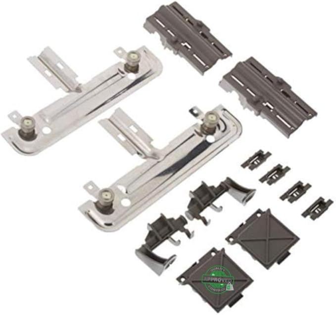 GLOB PRO SOLUTIONS 3447661 W10253546 W10712394VP WPW10350376 CKD3884 Dishrack Adjuster Kit