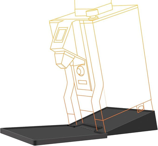 Incline Stand with Tray Compatible with Eureka Mignon Grinder Durable Tilted Angled Base and Drip Tray Espresso Grinder Accessories Parts