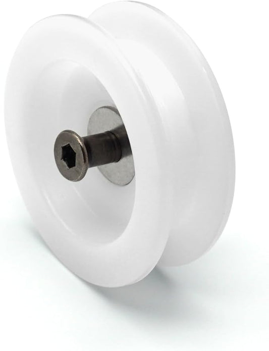 5304507405 Dishwasher Roller Tub for Frigidaire Kenmore Crosley White-Westinghouse Tappan Galaxy, Dishrack Support Roller Assembly, Dishwasher Dishrack Roller Assembly Replace 154333902, 154213401