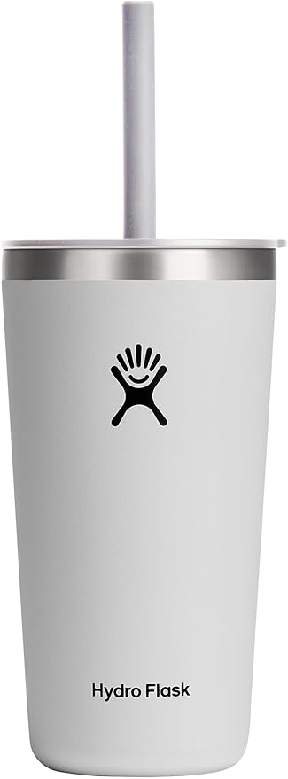 20 OZ All Around Tumbler Straw LID White