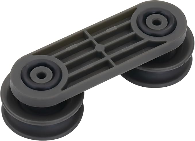 W10078083 WPW10078083 AP6014875 Dishwasher Dishrack Wheel Compatible with Whirlpool Wheel and Bracket Assembly 1446833, PS11748145 (2PACK)