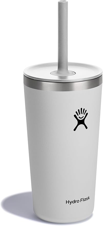 20 OZ All Around Tumbler Straw LID White
