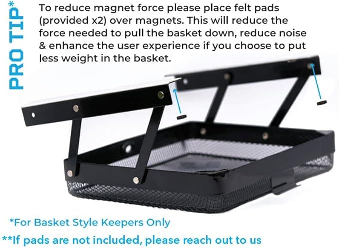 KEEPERS - Under Desk Drawer Slide Out – Metal Under Desk Storage Drawer for Office, Home, RV, Kitchen – Slim Under Table Drawer Attachment with Easy DIY Mount - Under Desk Organizer - 11x10x2.5In