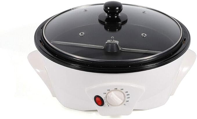 Gdrasuya10 Electric Coffee Roaster Machine, Household Coffee Bean Baker Roasting Baking Machine 1200W 1500G