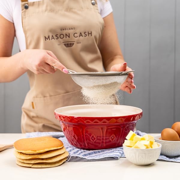 Mason Cash Color Mix S24 (2.15 Qt) Mixing Bowl | Red 2.15 Quart