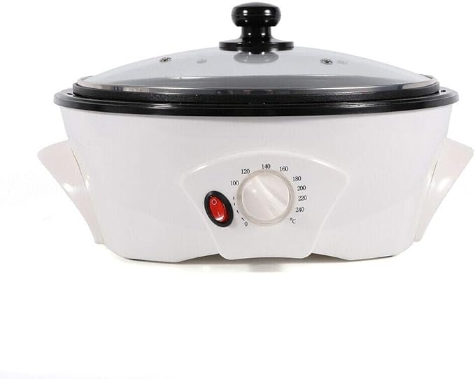 3.3lb Coffee Bean Roasting Baking Machine, Electric Coffee Roaster Nut Peanut Cashew Baking Machine Home Cafe DIY Kitchen Tool For Cafes Club Home Use Bean Baker 1200W