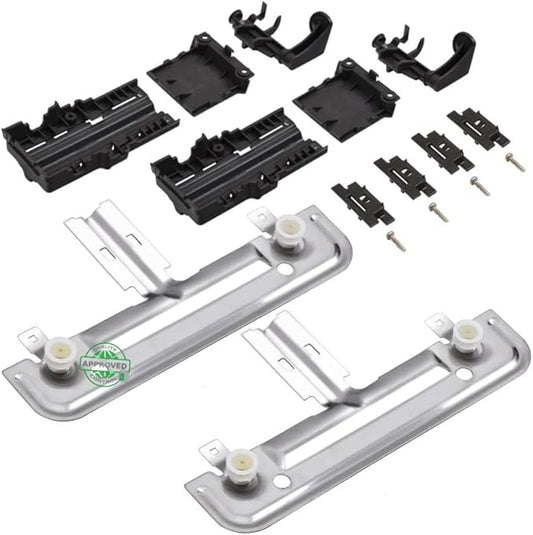 GLOB PRO SOLUTIONS 3447661 W10253546 W10712394VP WPW10350376 CKD3884 Dishrack Adjuster Kit