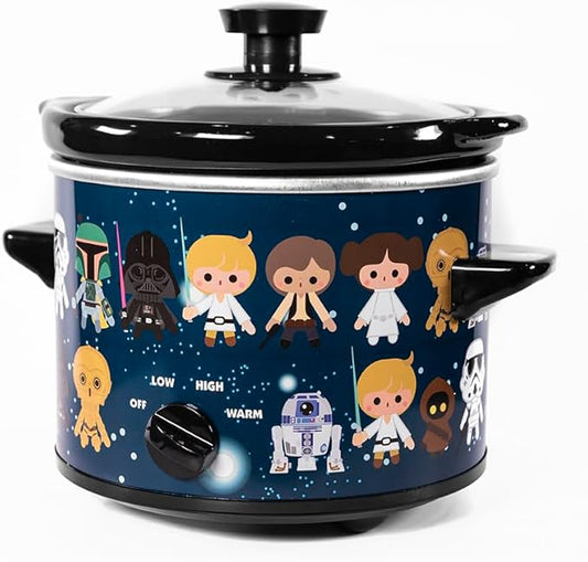 Uncanny Brands Star Wars 2-Quart Slow Cooker- Kitchen Appliance