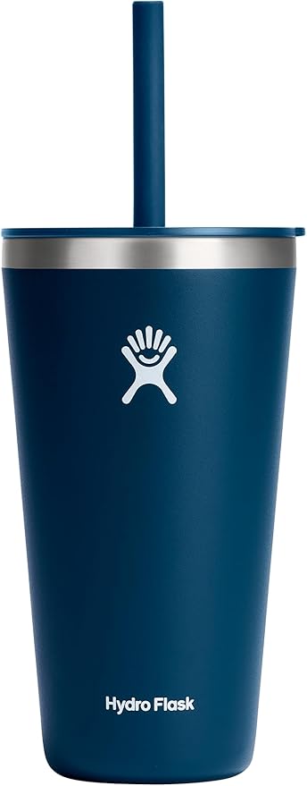 28 OZ All Around Tumbler Straw LID Indigo Blue