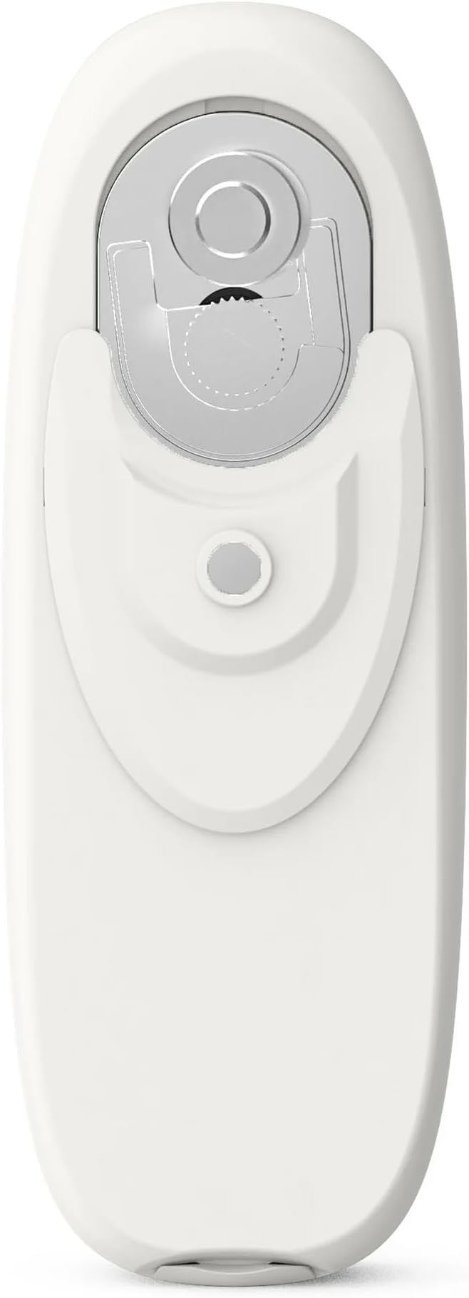 Beautiful by Drew Barrymore Battery Powered Electric Can Opener - Smooth Edge, No Sharp Edges, One-Touch Operation - Kitchen Gadgets, Kitchen Essentials for Seniors, RV Must Haves (White Icing)