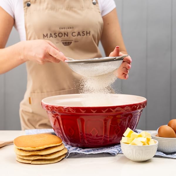 Mason Cash | Color Mix S12 Red Mixing Bowl - 4.25 Quart