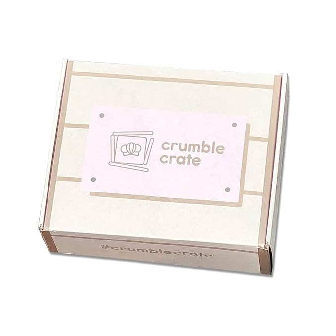Crumble Crate - Carrot Cake Roulade DIY Baking Set/Kit. All pre-measured ingredients and essential baking tools, Gift Idea, Baking Gift Sets