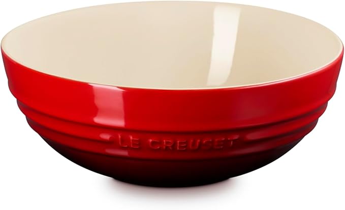 Le Creuset Stoneware Multi Bowl, 3.1 qt., Cerise