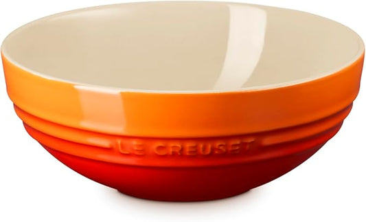 Le Creuset Stoneware Multi Bowl, 1.7 qt., Flame