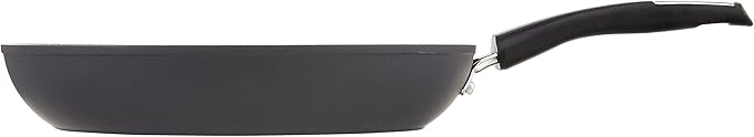 Bialetti Impact Textured Nonstick Oven-Safe Frying Pan, 12 Inch, Gray