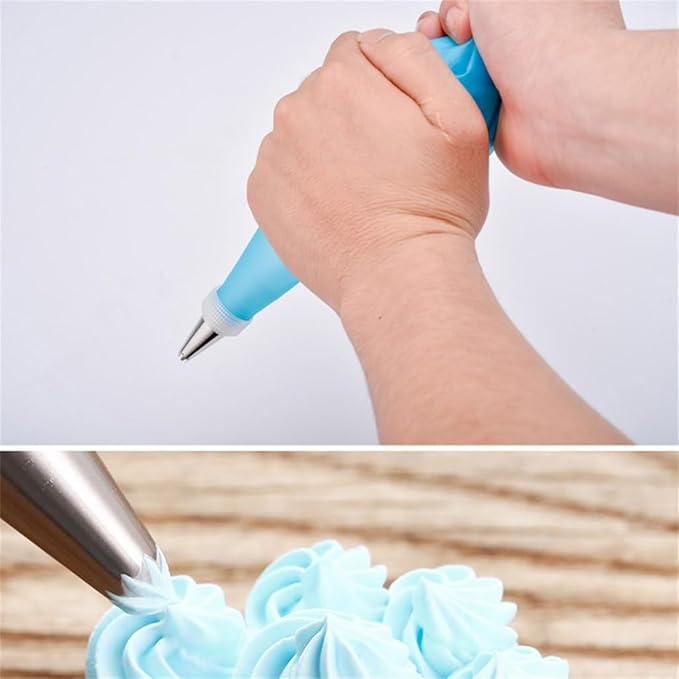 207 Piece Baking Tool Set Cake Turntable Set Flower Mouth Carving Pen Set