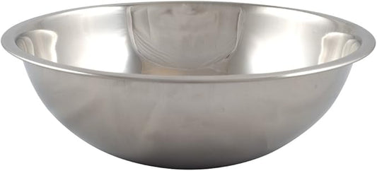 American METALCRAFT, Inc. SSB400 Stainless Steel Mixing Bowl, 10.5' Diameter, Silver, 4-Quart