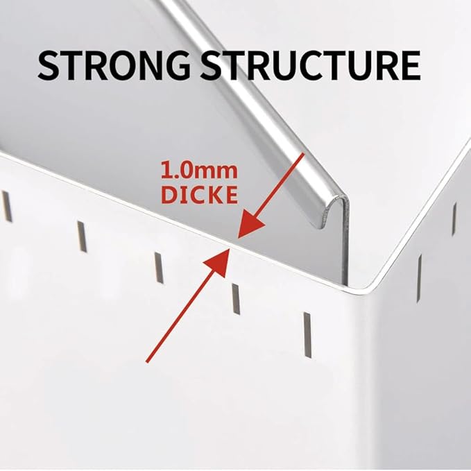 Guowall Adjustable Cake Ring Extensible Rectangle Ring Mold Detachable Stainless Steel Square Shaped Cake Cutter, Nonstick DIY Baking Tool - 6 x 6 x 4 in
