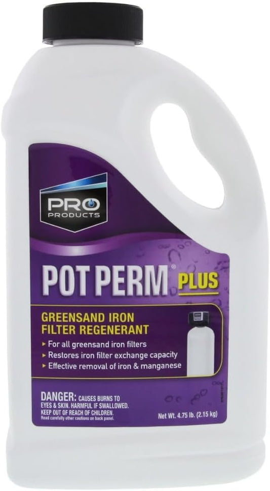 American Water Solutions KP65N Pro Products Pot Perm Greensand Iron filter Regenerant