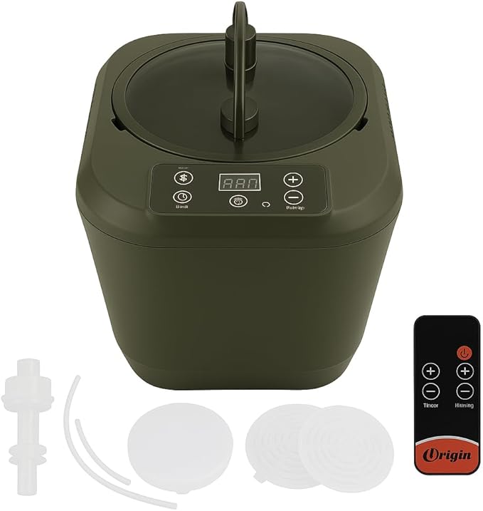 3L Sauna Steamer with Larger Volume and More Steam Output, Fcc Certified 3L & 1200W Steam Generator, Sauna Steamer Machine with Remote Control, Portable Sauna Steamer, Black