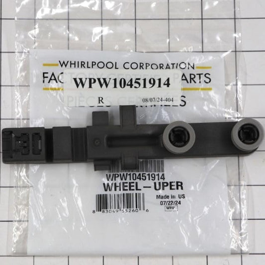WPW10451914 Dishwasher Dishrack Roller and Adjuster