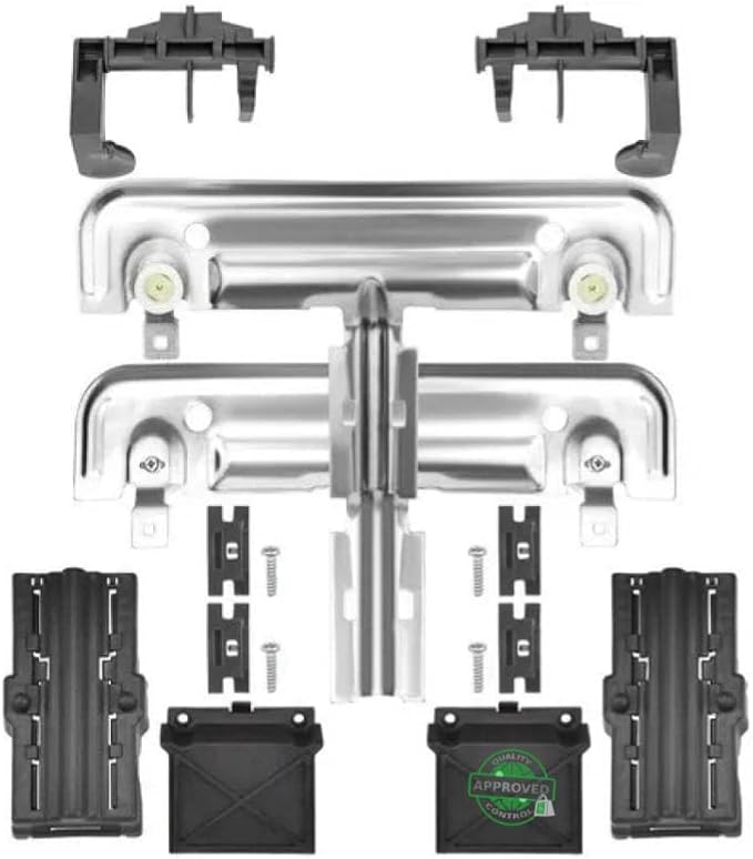 GLOB PRO SOLUTIONS 3447661 W10253546 W10712394VP WPW10350376 CKD3884 Dishrack Adjuster Kit