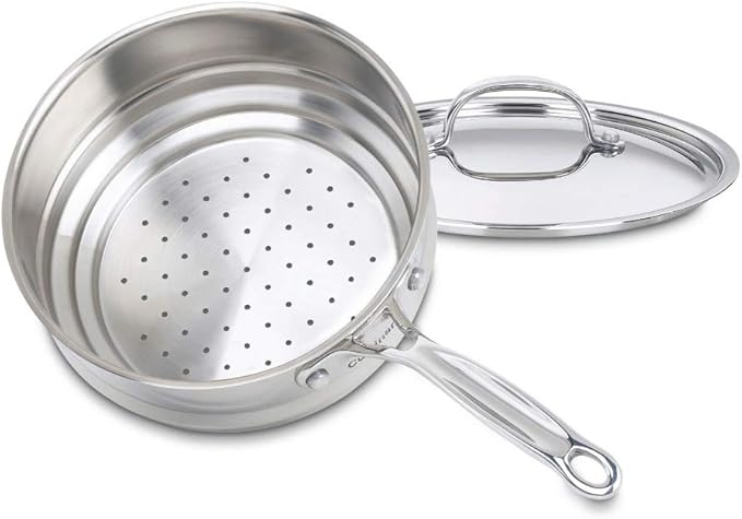 Cuisinart 7116-20 Chef's Classic 20-Centimeter Universal Steamer with Cover