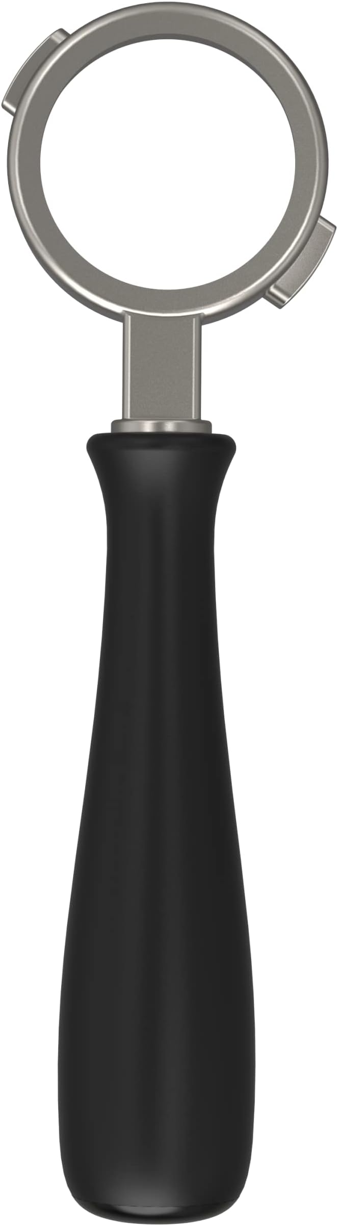 Rancilio Silvia Bottomless Portafilter 58mm - Authentic Italian Portafilter with 3 Cup Basket. Fits Home and Commercial Espresso machines + Gladwise Coffee Card