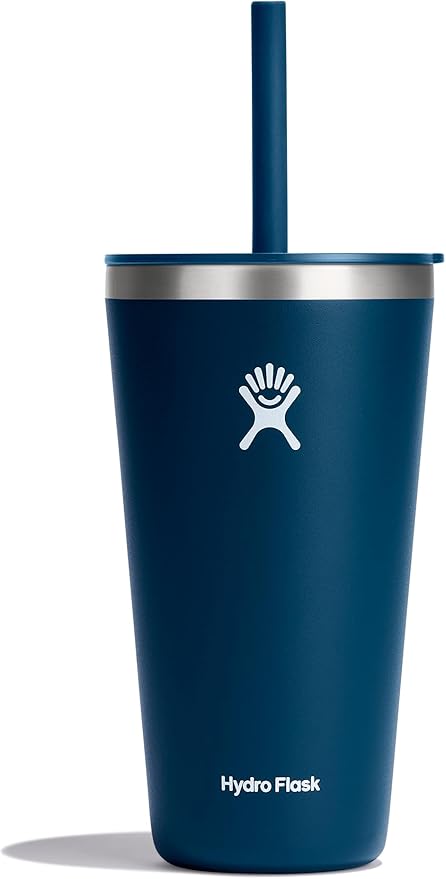 28 OZ All Around Tumbler Straw LID Indigo Blue