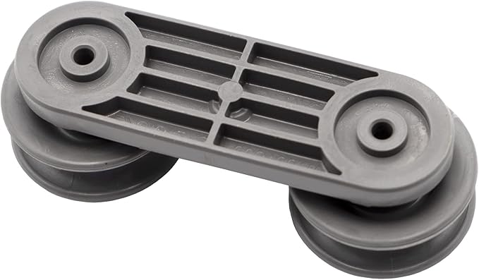 Supplying Demand W10078083 1446833 Dishwasher Upper Dishrack Track Roller Wheel and Bracket Assembly Replacement