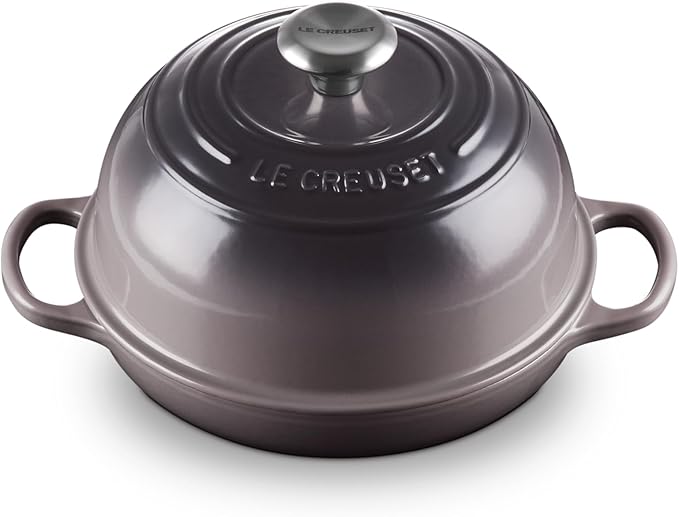 Le Creuset Enameled Cast Iron Signature Round Bread Oven, 9.5 inch, Oyster