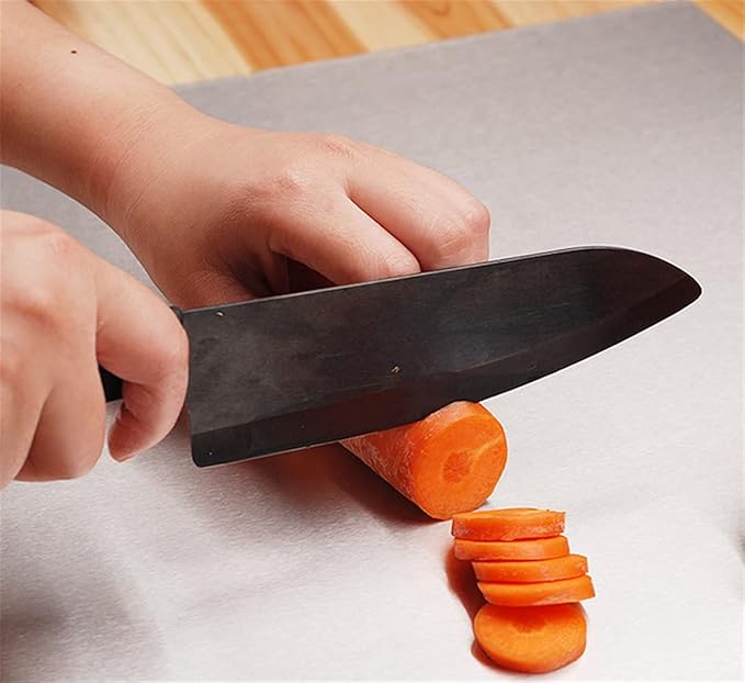 Stainless Steel Cutting Board with Lip, Extra Large Stove Top Chopping Board Pastry Board Kneading Board Noodle Boards 32”x 20” with Rolling Pin