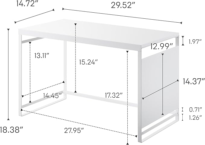 YAMAZAKI Home Kitchen Appliance Rack, Microwave Stand With Steel Side Panel, Adjustable Shelves, Hooks & Storage For Countertops, Small Kitchen Organizer, Modern Minimal Design - Steel