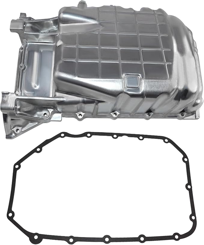 Engine Oil Pan with Gasket Compatible with 2008-2012 Honda Accord 2012-2014 Crosstour 2008-2014 Acura TSX 2.4L 2354cc L4 144 Replaces # 11200-R40-A00