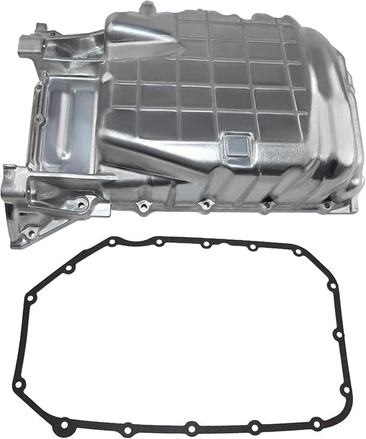 Engine Oil Pan with Gasket Compatible with 2008-2012 Honda Accord 2012-2014 Crosstour 2008-2014 Acura TSX 2.4L 2354cc L4 144 Replaces # 11200-R40-A00