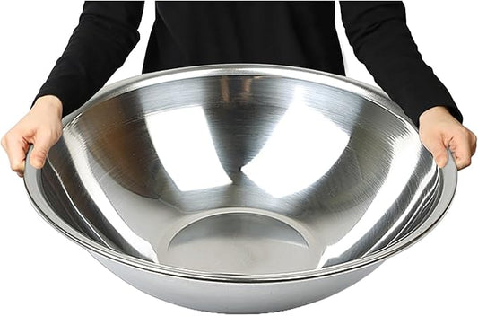 Stainless Steel Mixing Bowl Extra Large, 23-Quart, 20 inch (Diameter), 6.1 inch (Height) Mixing Bowl 20" (1)