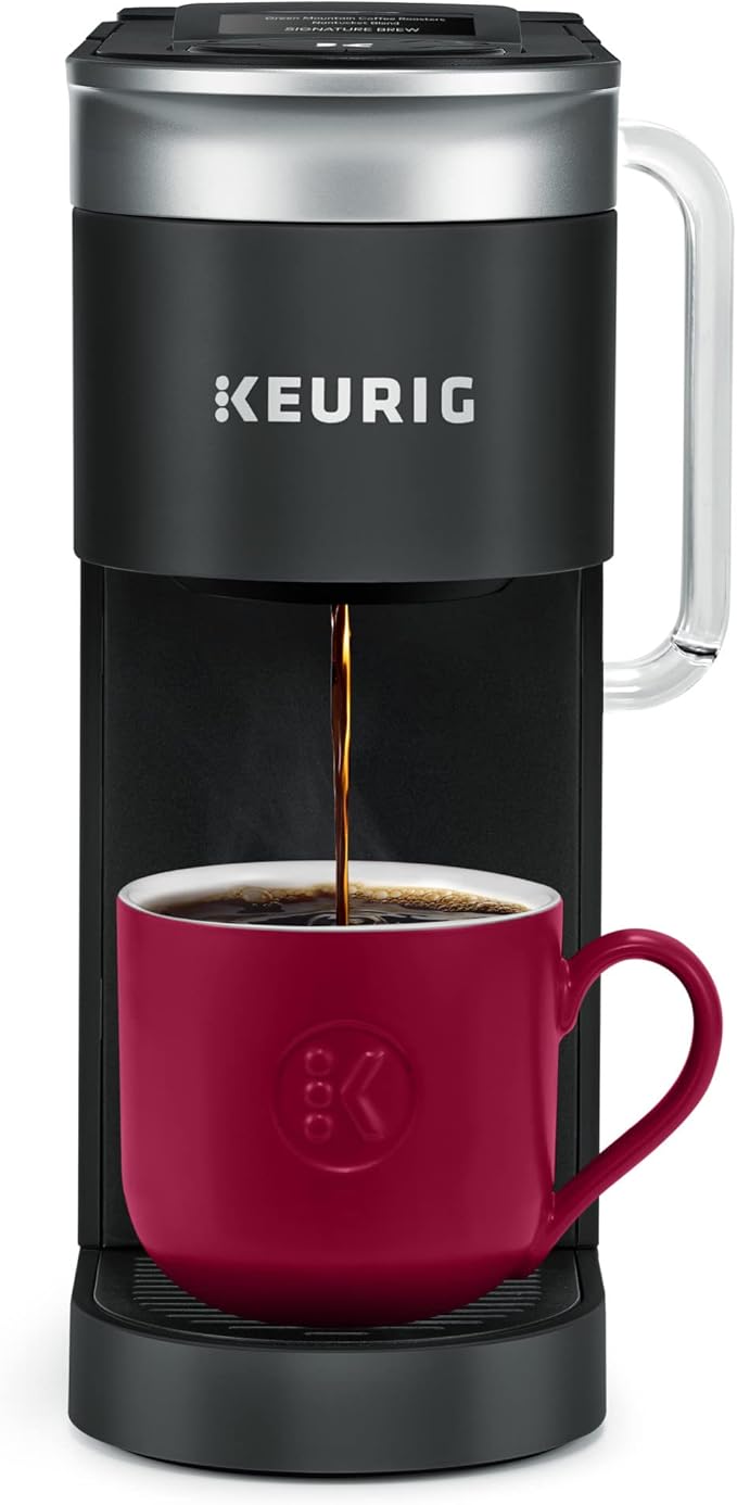 Keurig K-Supreme SMART Coffee Maker, MultiStream Technology, Brews 6-12oz Cup Sizes, Black