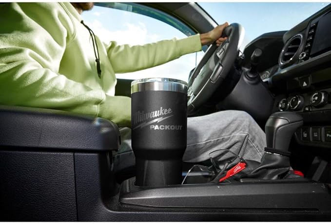 Milwaukee Packout Insulated Tumbler 890 Ml (Black) - 48-22-8393B