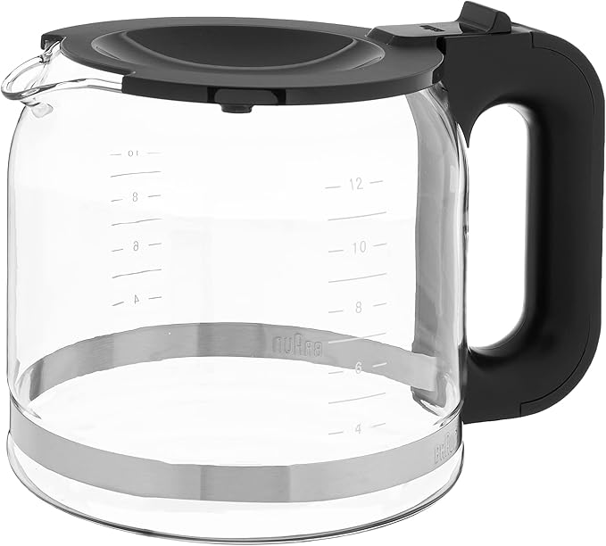 Braun BRSC005 Replacement Carafe for Braun Coffee Maker, Clear