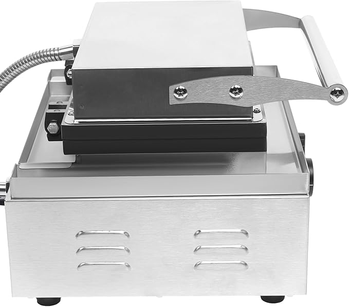 Mini Donut Makers, Commercial 6 Holes Double-Sided Electric Waffle Maker, 1550w 122-572℉ Non-Stick Donut Bake Machine for Professional Kitchen, Waffle Donut Machine for Chocolate Candies Ketchup etc