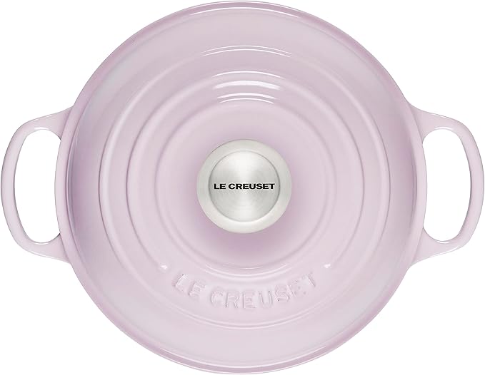 Le Creuset Enameled Cast Iron Signature Round Bread Oven, 9.5 inch, Shallot