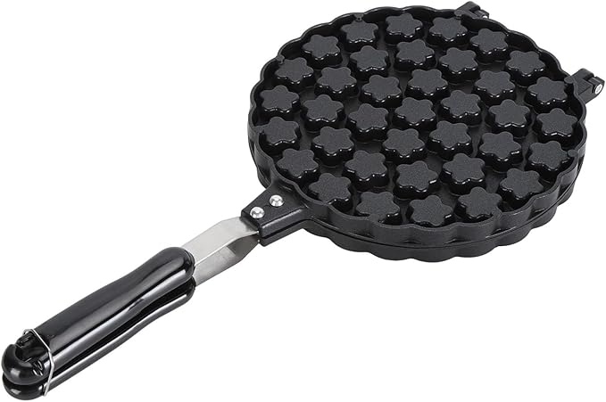 aqxreight Waffle Baking Pan Aluminum Alloy Heat Press Plate Cooking Baking Tool for Household Kitchen