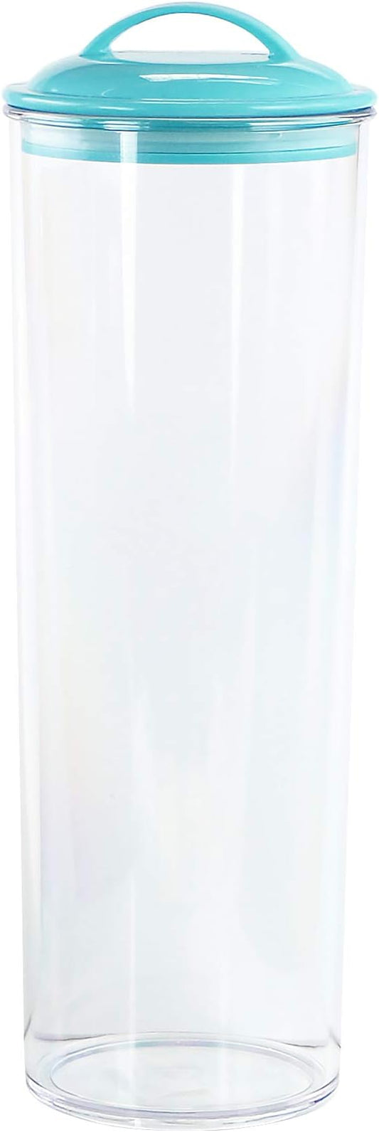 Calypso Basics by Reston Lloyd Acrylic Storage Canisters, Spaghetti, Turquoise