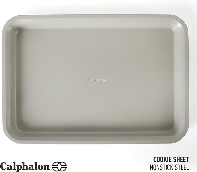 Calphalon Legacy 15 x 10 Inch PFA Free Nonstick Cookie Sheet - Taupe