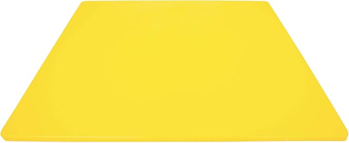 Thirteen Chefs 24 x 18 Large Yellow Cutting Board for Poultry and Chicken - Commercial Grade HDPE for Food Service, 1/2" Thick Dishwasher Safe Poly