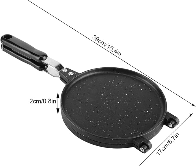 Fdit Household Kitchen Waffle Baking Baker Egg Roll Maker Waffle Cone Maker Bakeware Baking Tool