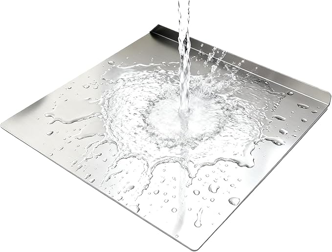 Stainless Steel Cutting Boards for The Kitchen, Suitable for Meat, Fruits, Vegetables, Bread, and Baking Large-sized Cutting Boards (19.7 x 15.7 in)